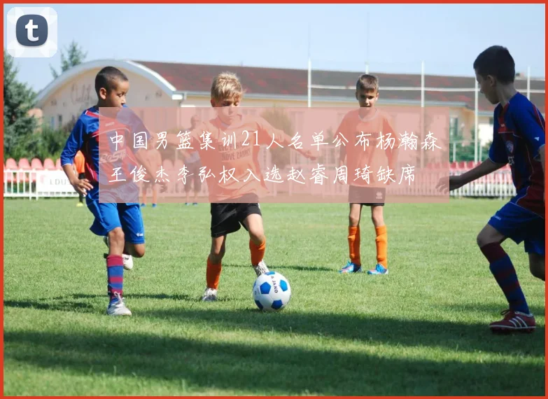 中国男篮集训21人名单公布杨瀚森王俊杰李弘权入选赵睿周琦缺席
